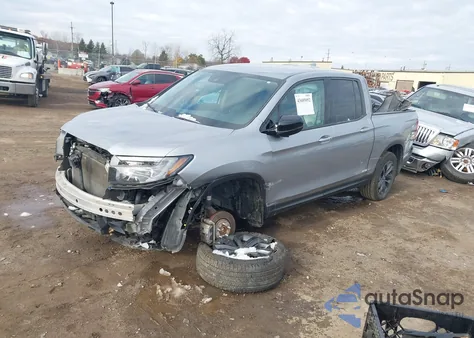 2023 Honda Ridgeline Sport from USA, damaged, VIN 5FPYK3F17PB047513